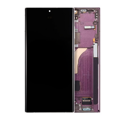 OLED Assembly | for: Samsung Galaxy S22 Ultra | OEM | with: Frame