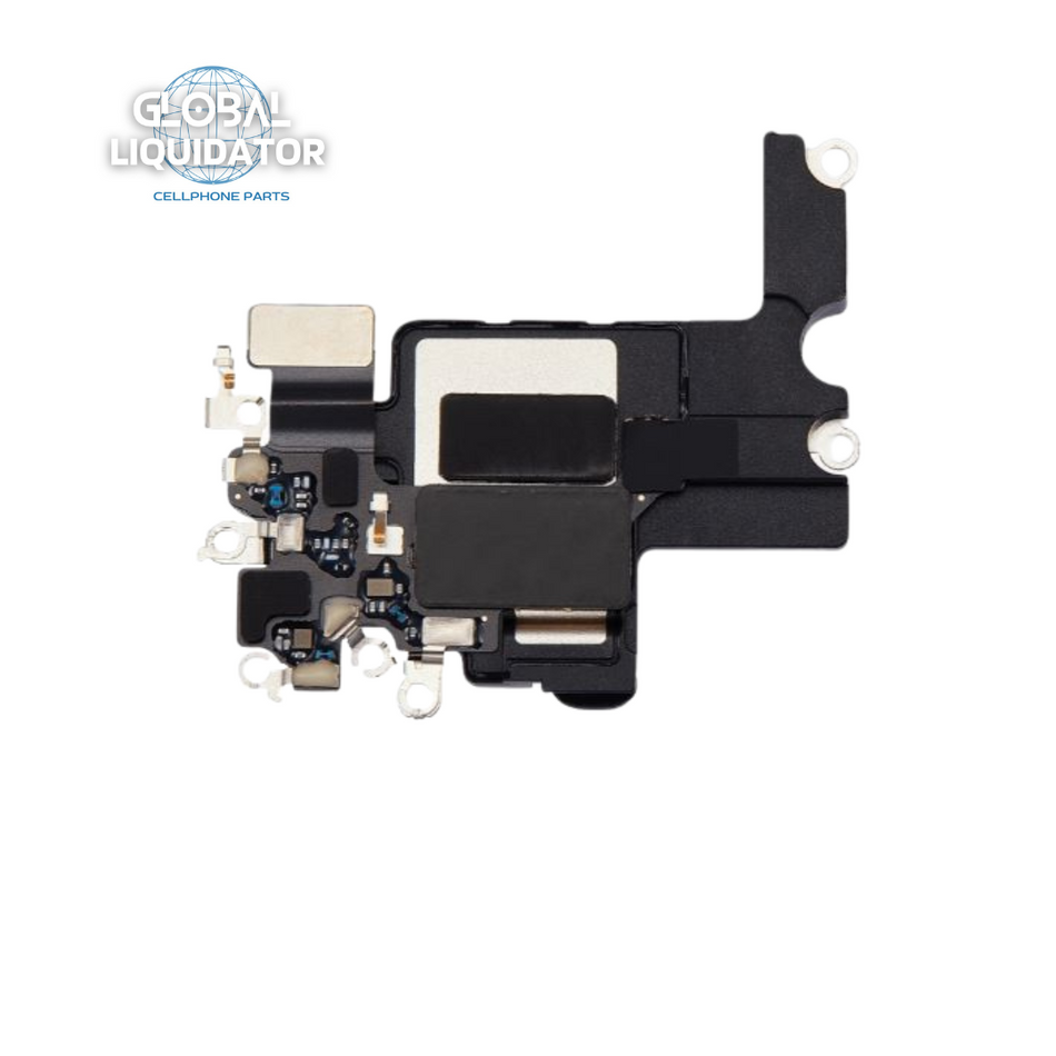 Ear Speaker with Wifi Flex Cable Pre-installed  compatible For iPhone 15 Plus