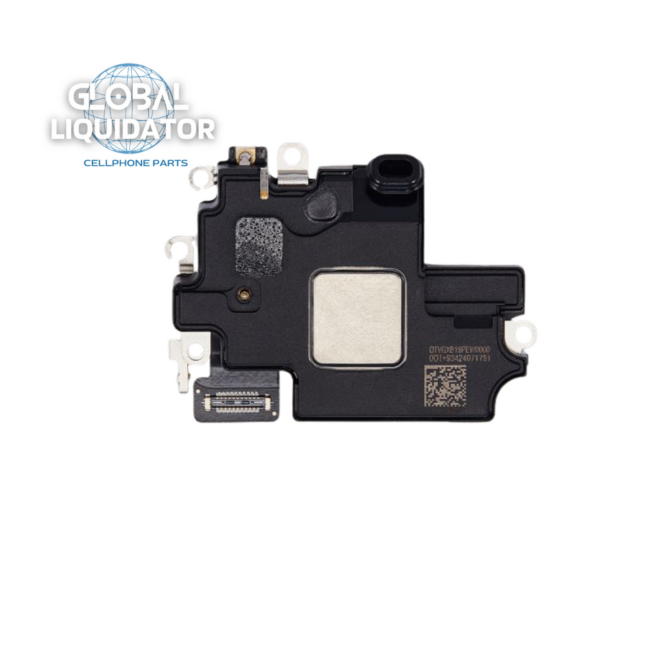 Ear Speaker with Wifi Flex Cable Pre-installed  compatible For iPhone 15