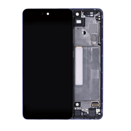 OLED Assembly | for: Samsung Galaxy A52 4G (A525 / 2021), A52 5G (A526 / 2021), A52s (A528 / 2021) | OEM | with: Frame