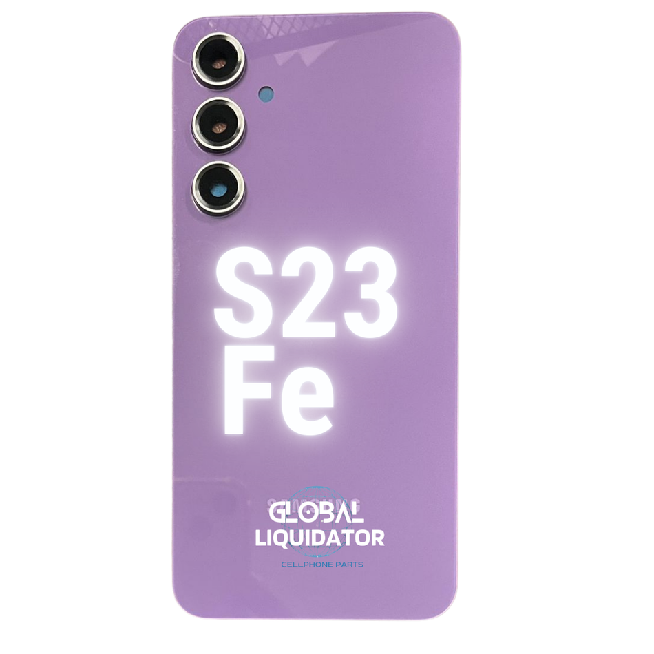 Samsung Galaxy S21 FE Back Glass Cover With Camera Lens And Adhesive Violet