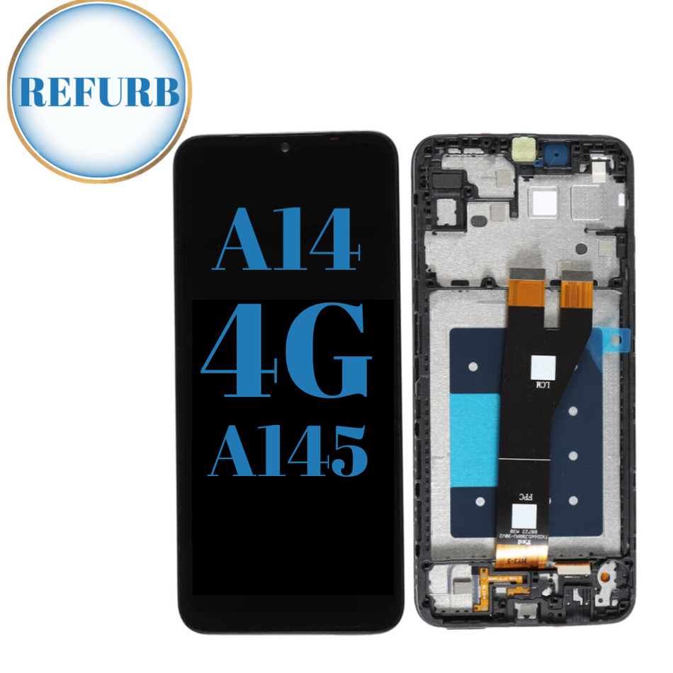 Samsung Galaxy A14 (A145 /2023)  LCD Screen Digitizer With Frame -OEM