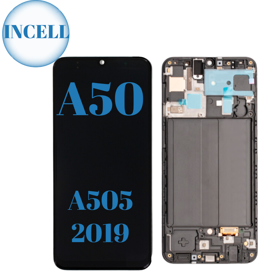 Samsung  Galaxy A50  LCD Display Assembly INCELL With Frame US Version