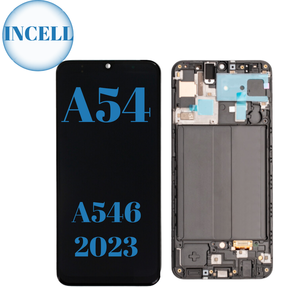 Samsung Galaxy A54 5G INCELL LCD Screen Digitizer - With Frame - Black