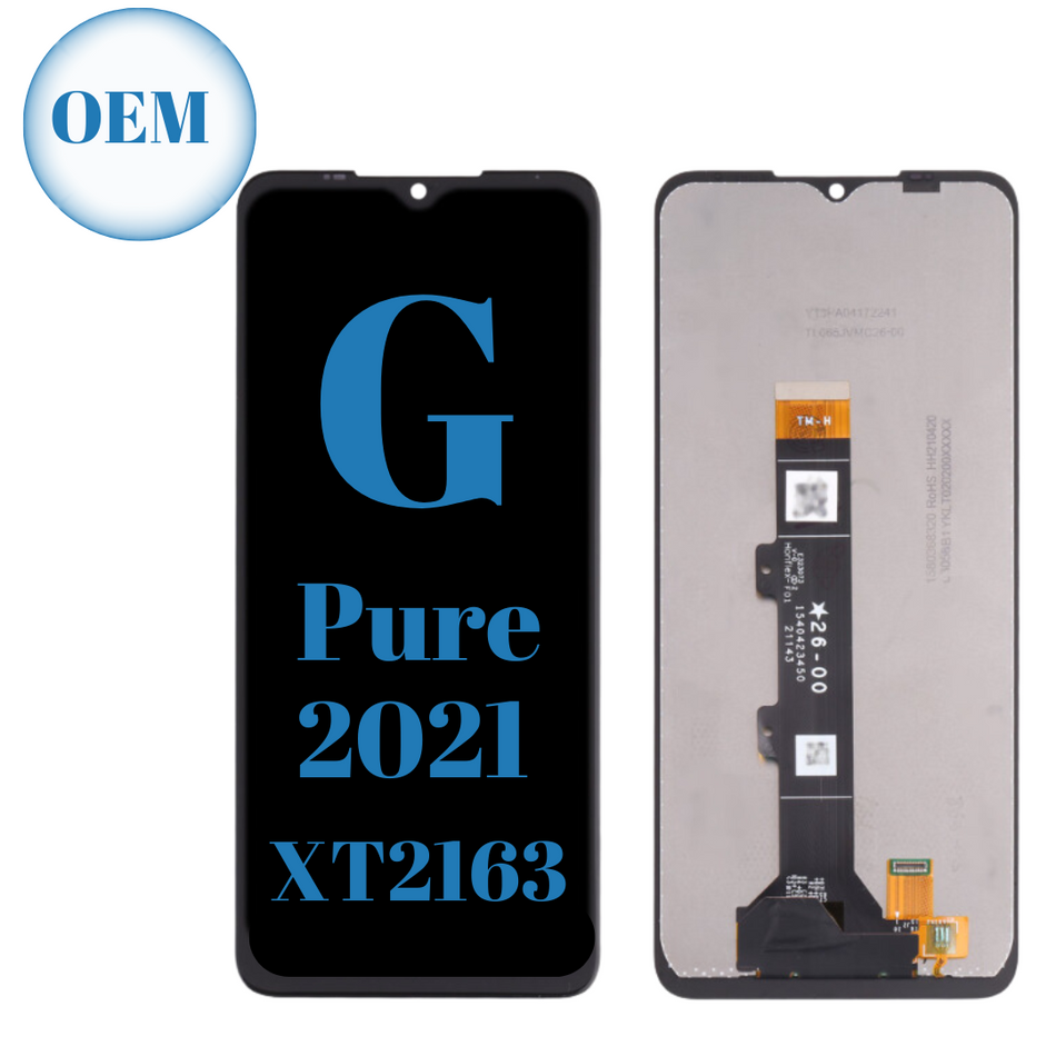 LCD Digitizer Display Touch Screen without Frame  for Motorola G Pure 2021 XT2163