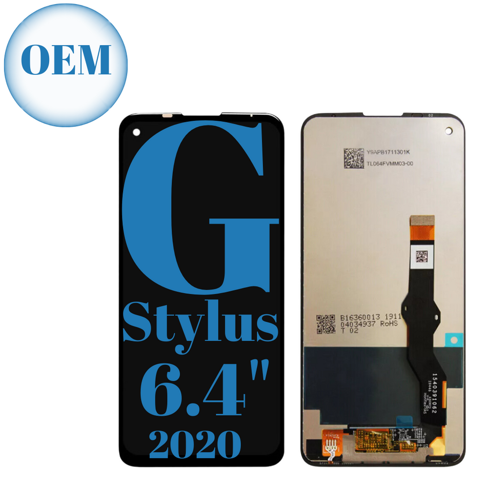 LCD Digitizer Display Touch Screen without Frame  for Motorola G Stylus 2020 6.4"XT2043