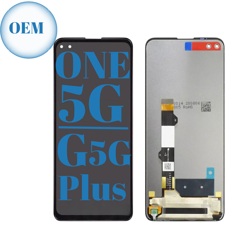 LCD Digitizer Display Touch Screen without Frame compatible with Motorola One 5G / G 5G Plus 2020 XT2075