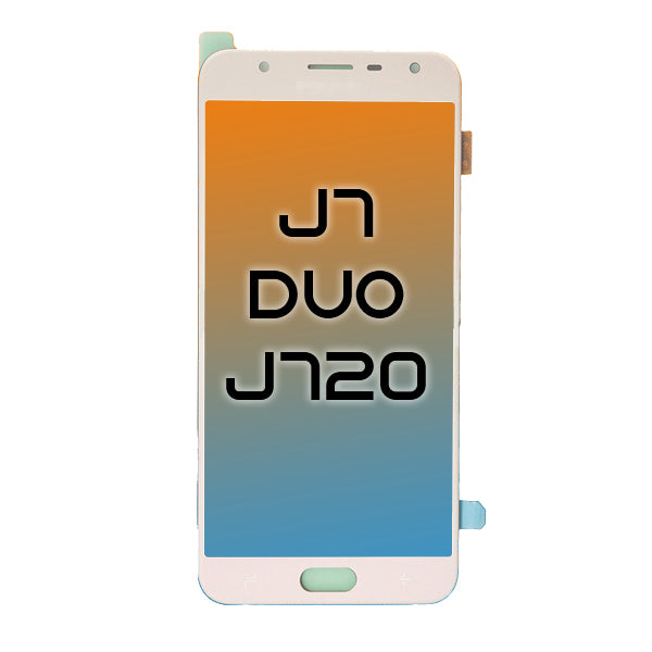 J7 Duo (2018) LCD Assembly - Gold (J720)