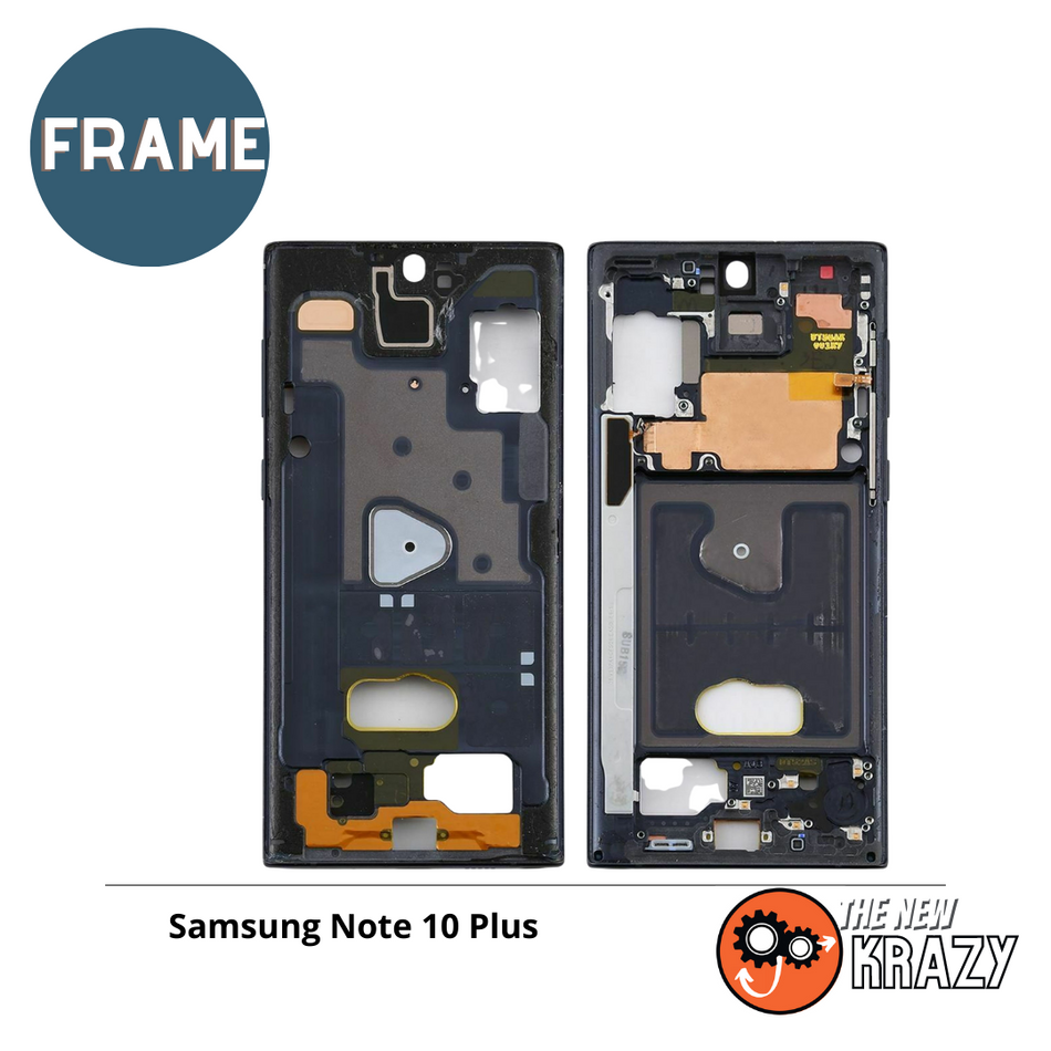 Samsung-Galaxy-Note 10 Plus-Mid Frame- Black